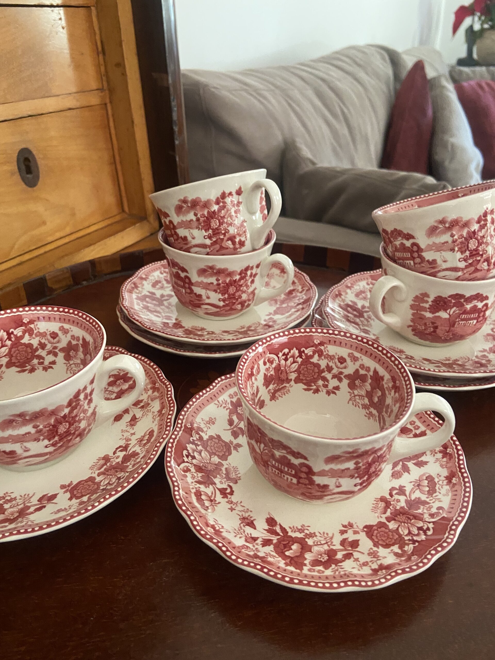 6 tazas café en loza española "Progression" mod. Empire - 2