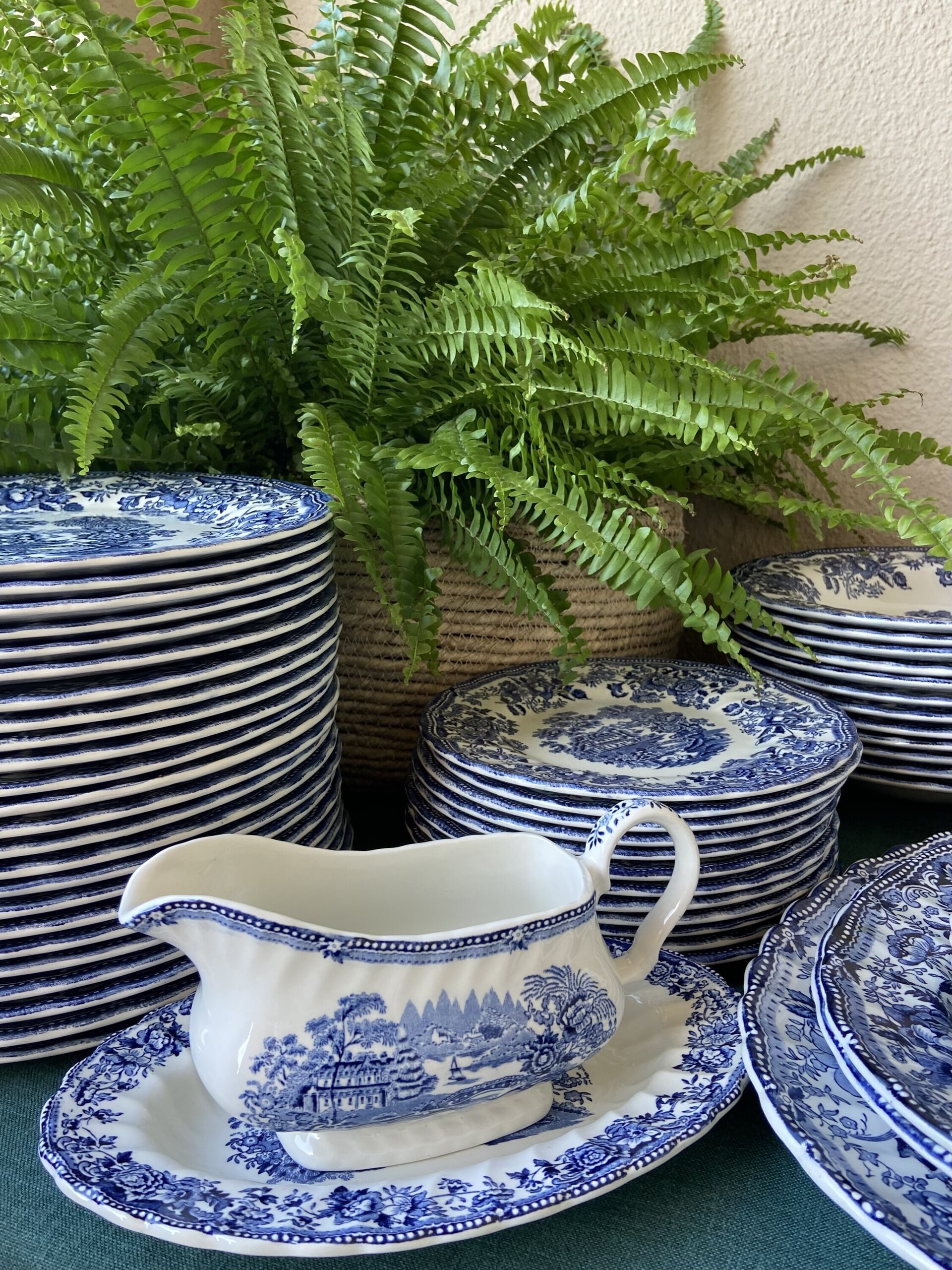 Vajiila en loza inglesa "Myott" (Mod. Tonquin) - 6